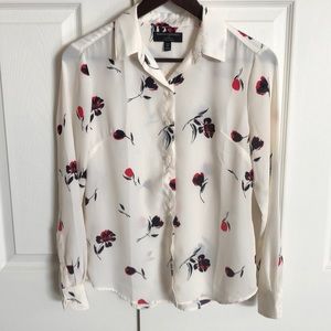 BR Factory Button Down Blouse
